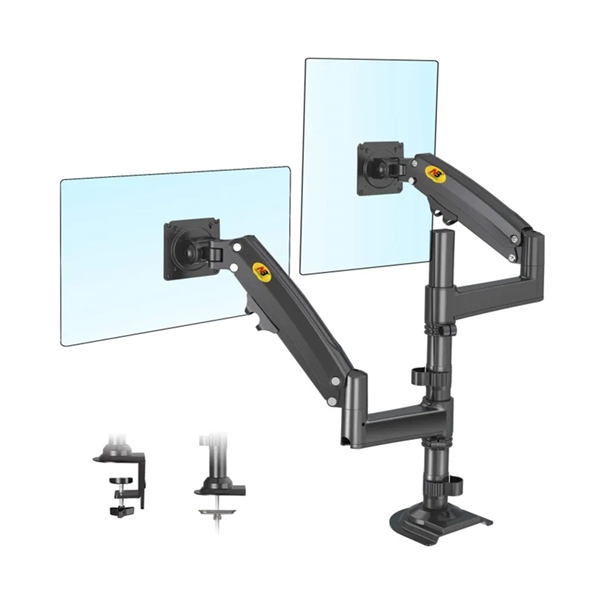 Giá treo gắn bàn LCD North Bayou H180 (2 màn hình) 22inch - 32inch - Cái