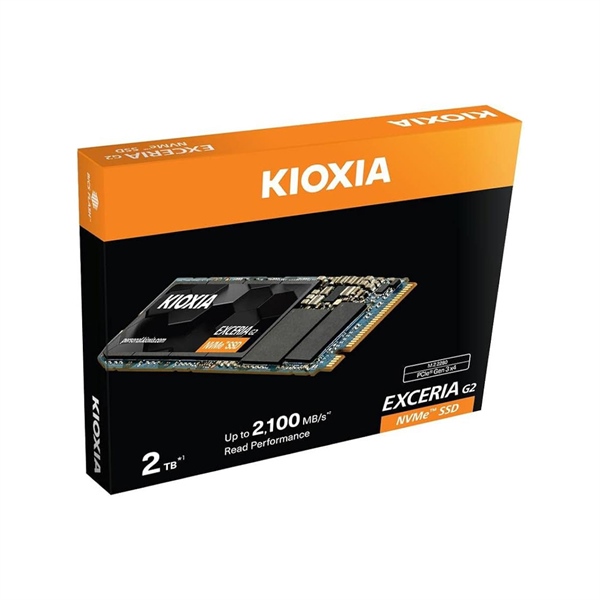 Ổ cứng SSD NVMe Kioxia Exceria G2 Gen 3x4 wDRAM 2TB (LRC20Z002TG8) - Cái