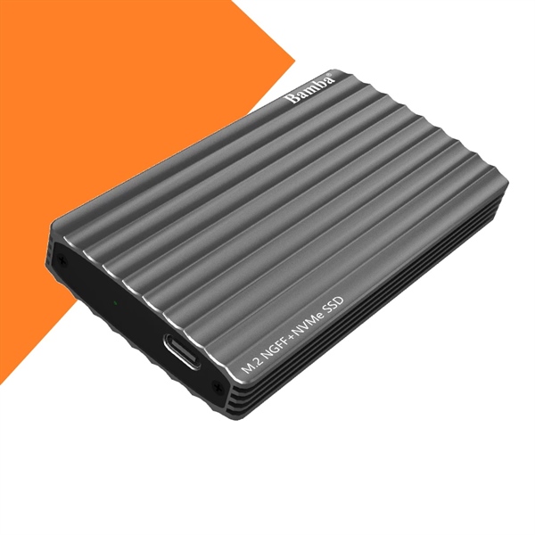 Box ổ cứng SSD Bamba B9 M2 NGFF + NVMe to USB 3.1/Type C Gen2 - Cái